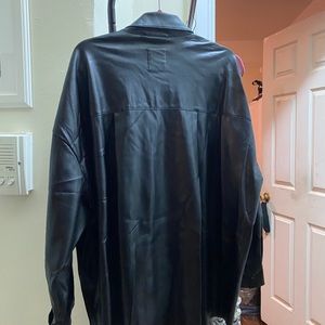 Leather Shacket